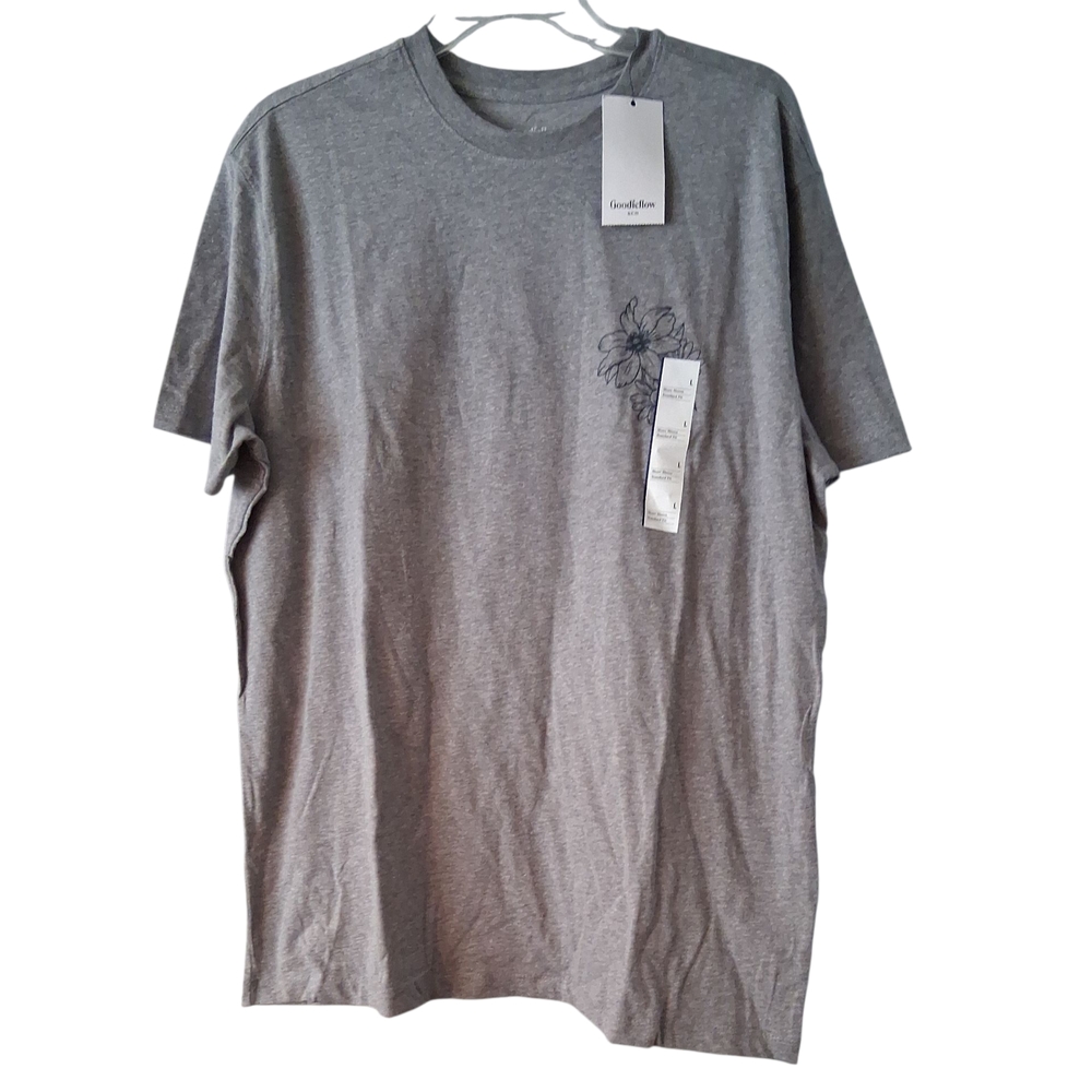 Goodfellow & Co Gray Tee Short Sleeve Shirt L